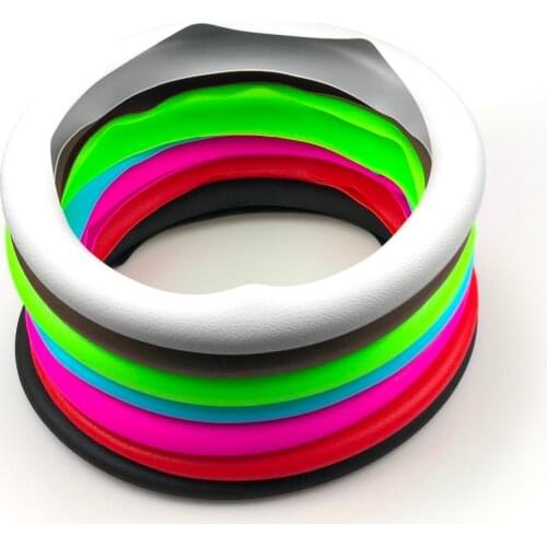 Car Soft Silicon Steering Wheel Cover For Daewoo Matiz Nexia Nubira Sens Tosca Winstorm