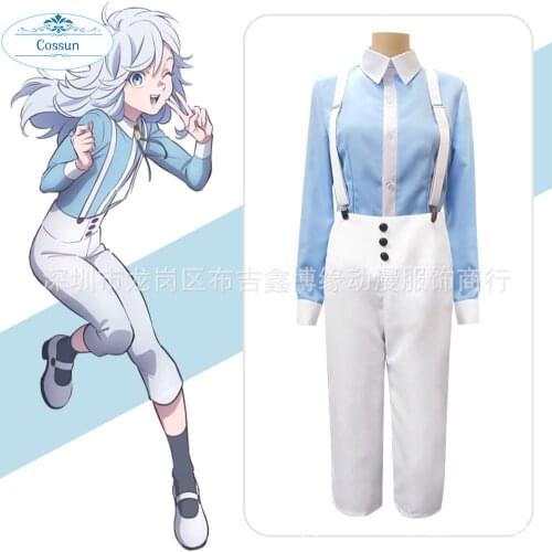 COSSUN Anime Kemono Jihen Akira Cosplay Costume Full Set Halloween Party Wear Outfit Unisex