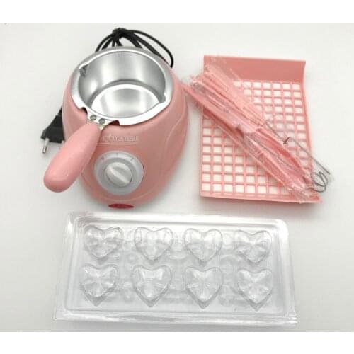 250ml Electric Heating Chocolate Candy Melting Pot Fondue Fountain Machine Kitchen Baking Tool DIY Handmade soap TOOL