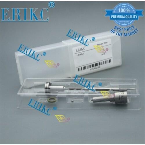 ERIKC Nozzle DLLA155P1493 Diesel Injector Repair Kits F00VC01349 Overhaul Kits Sealing Rings for 0445110250 30637375 30731567