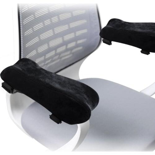 Thicken Memory Cotton Armrest Pad Chair Ergonomic Cushions Pressure Relief Elbow Pillow Arm Mat for Office Home Gaming