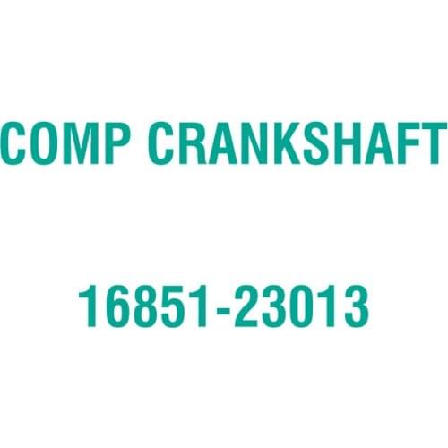 For Kubota 16851-23013 COMP CRANKSHAFT