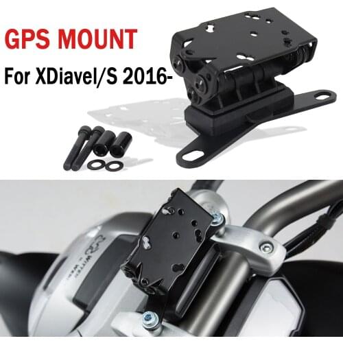NEW Motorcycle Accessories GPS mount Phone Holder Windshied Mount Navigation Bracket For Ducati XDiavel XDiavel S 2016-2021 2020