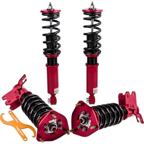 24 Levels Full Coilover Suspension Strut for NISSAN S13 Silvia 200SX 240SX 89-94 Adjustable Height