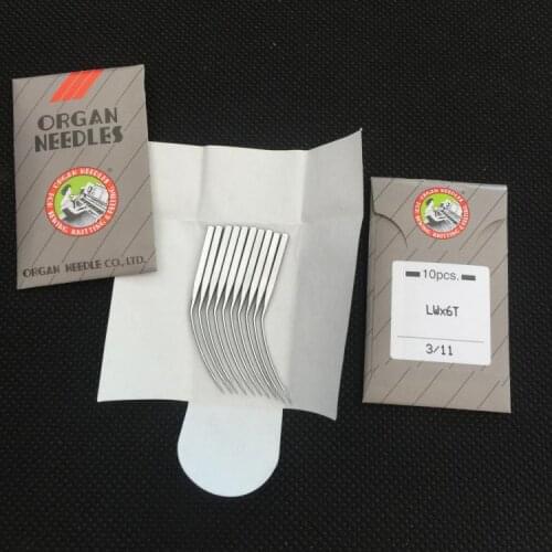 Industrial Blind Stitch organ/schmetz Needles Lwx6t LWX5T OR LWX6T Size for juki siruba pfaff for Brother, Singer Typical