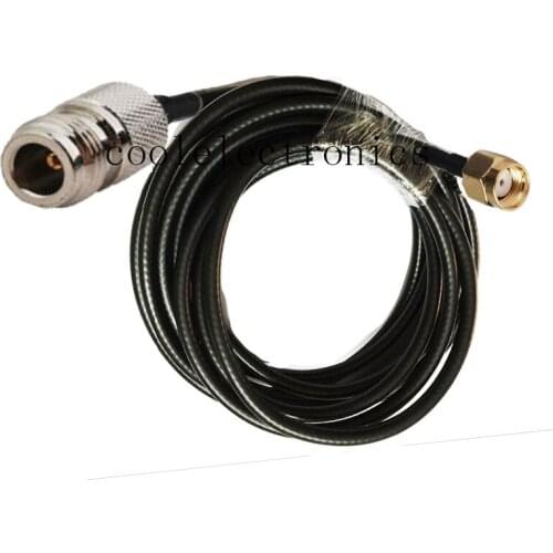 RP-SMA Male to N Female Jack connector 5D-FB 50-5 Coaxial Cable RF Adapter Cable 50ohm 50cm 1/2/3/5/10/15/20/25m