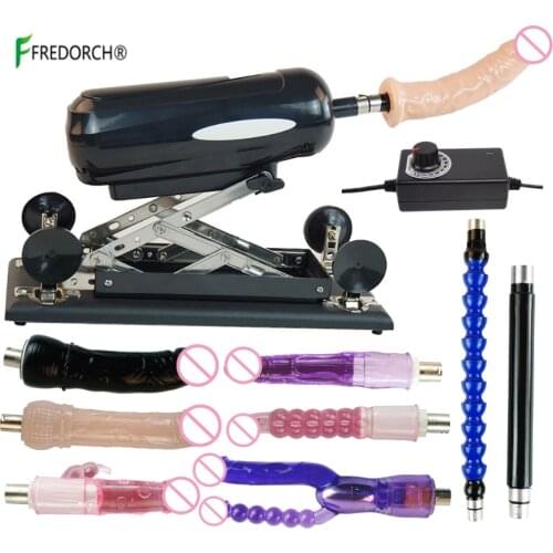 FREDORCH Sex Machine Gun with 8 Different 3XLR Accessories Automatic Love Machine for Women and Man Adult Product Sex Toys Shop