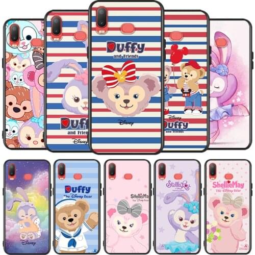 Duffy Disney Bear Cute for Samsung Galaxy A9 A8 Star A750 A7 A6 A5 A3 Plus 2018 2017 2016 Silicone Black Phone Case Soft Cover