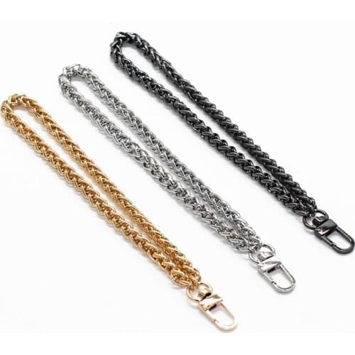 7mm thickness Replacement Purse Chain Shoulder Crossbody Strap for Small Handbag, Clutch Bags DIY O Chains metao obag handles