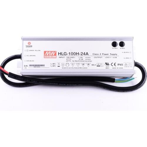 Mean Well HLG-100H 3 in 1 dimming LED Driver meanwell 100W Timer dimming LED power supply Constant Voltage Constant Current