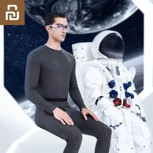 Xiaomi Supield Thermal Underwear Women Far Infrared Fiber Fever Men Pajamas Aerogel Antistatic Skin-Friendly Winter ClothingSuit