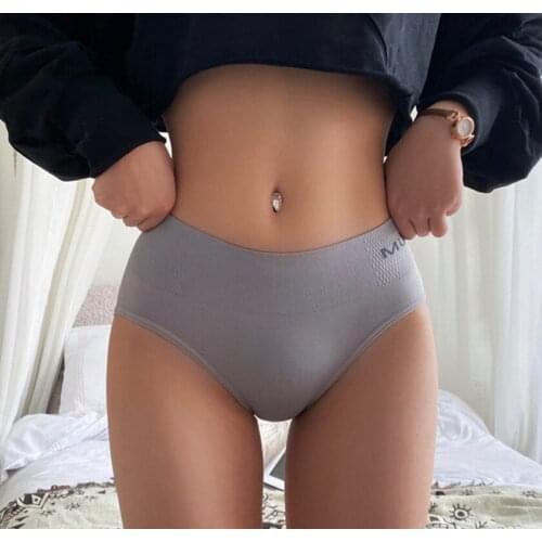 Cotton Panties Female Underpants Sexy Panties for Women Ladies Briefs Underwear Letter Pantys Lingerie 5 Solid Color Slip Femme
