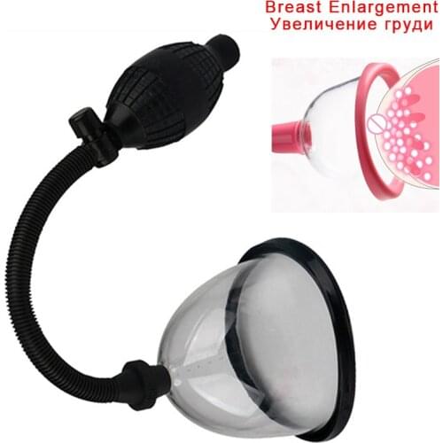 Nipples Manual Pump Enlarger Vagina Clitoris Sucker Nipple Stimulator Sucking Vacuum Cup Massager Sex Toys for Women