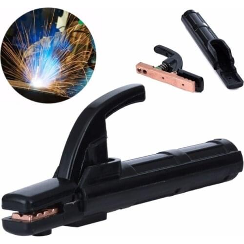 1pc 300A Electrode Holder Stick Welder Copper Welding Rod Stinger Non-slip Handle Clamp Tool For Ship Factory Mining Mayitr