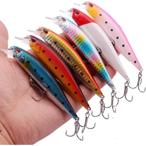 1pcs 14g 11cm Quality Minnow Fishing lures ABS Hard Baits For Fishing Wobblers Pesca Japan Bass Carp Fishing Accessories