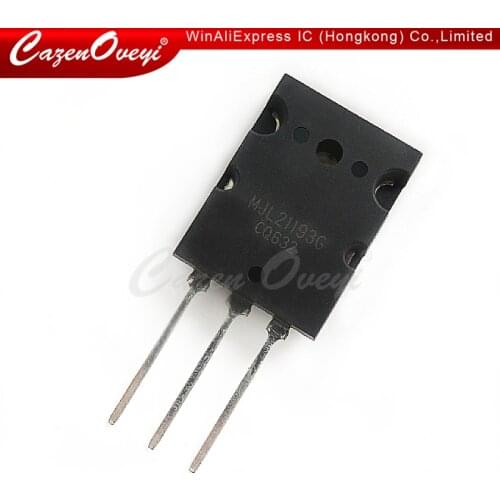 10pcs/lot 5pairs ( 5pcs MJL21193 + 5pcs MJL21194 ) TO-3PL MJL21193G MJL21194G TO-3P In Stock