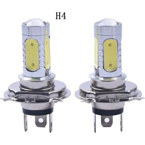 2PCS H4 H7 H8 H11 7.5W LED 12V/24v Currency LED Car Headlamps/DRL/Fog Lamps External Daytime Running Lights car-styling
