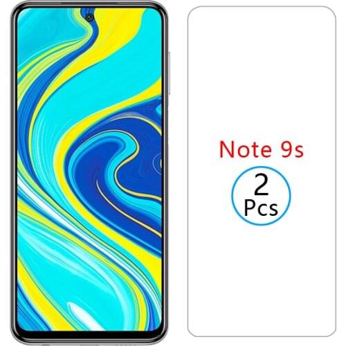 2Pcs Redmi 9A Protective Glass for Xiaomi Redmi Note 9S 9 Pro Max 9C Screen Protector Film On Xiomi Redmy Not 9 S A 9Pro Note9