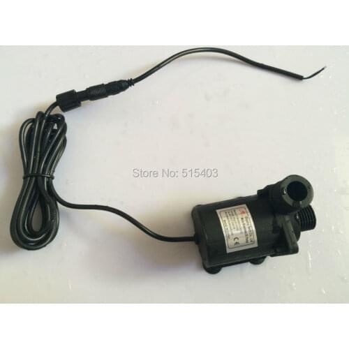 24V Solar circulation pump 1pcs Max Lift 5M Flow 1100LPH Submersible Pump Low noise Maintenance-free Completely waterproof