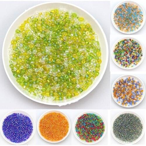 25G/Lot 2MM Charm Czech Glass Beads DIY For Bracelets, Necklaces, Earrings, Keychains, Jewelry Making