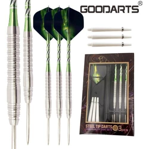 3 Professional Steel Tip Darts/set 24g Competition Grade Tungsten Steel Dart Set Hard Tungsten Steel Dart Needle with Laser Tai