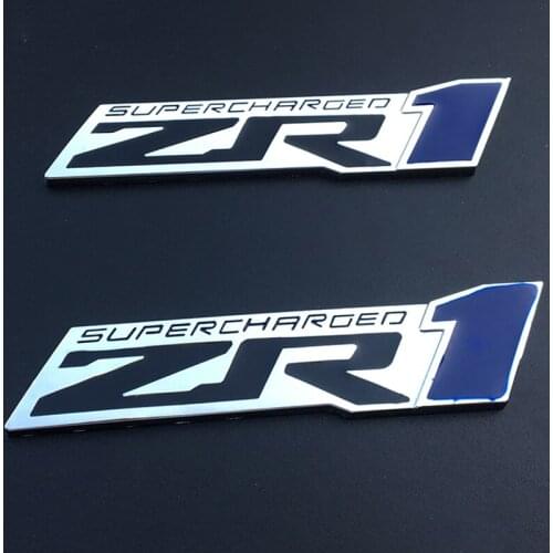 3D Metal ZR1 ZL1 Logo Sticker Emblem Badge Front Grille Decals Car Styling for Chevrolet Camaro Aveo Trax Lacetti Cruze Captiva