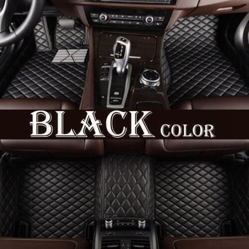 Lexury Custom Car Floor Mats All Weather Waterproof Non-Slip Full Covered Protection For BMW Mercedes-Benz Audi Carpets