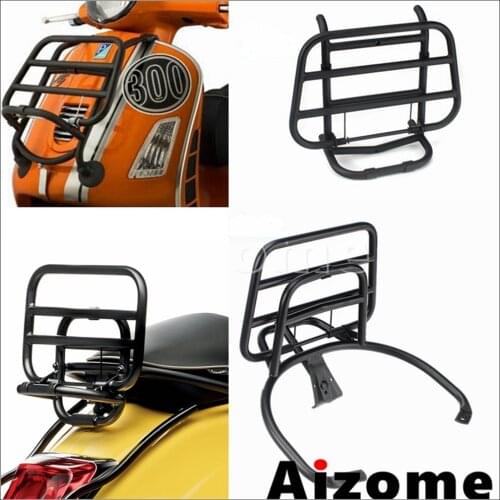 Front & Rear Motorcycle Steel Support Shelf Luggage Rack For Vespa Primavera 150 VESPA Sprint 150 2015 2017 2018 2019