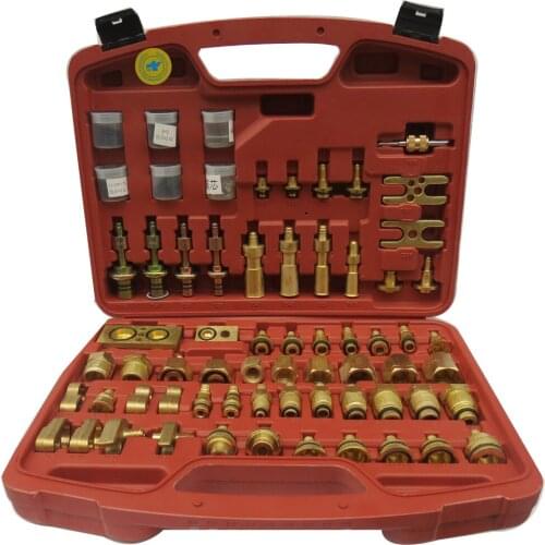 AC Part Air Conditioning Leak Detection Tools Leak check plugging testing Connector Repair Kit for European American