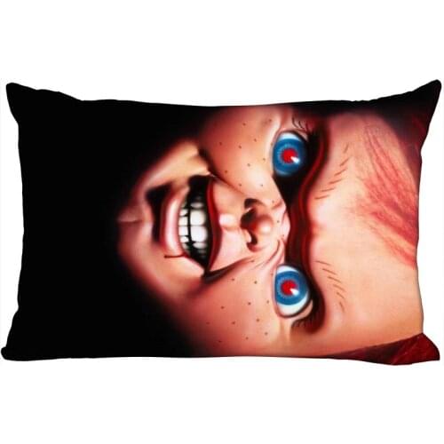 Childs Play Pillowcase 45x35cm(One Side)Rectangle Zipper Pillow Case Bright Print Throw Wedding Decorative Pillowcase Cover