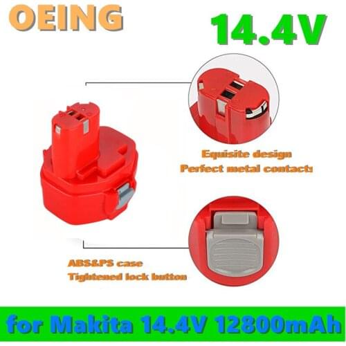 NEWEST 14.4 Volt 12800mAh NI-CD Power Tool Battery for MAKITA 14.4V Battery for Makita PA14,1422,1420,192600-1, 6281D,6280D