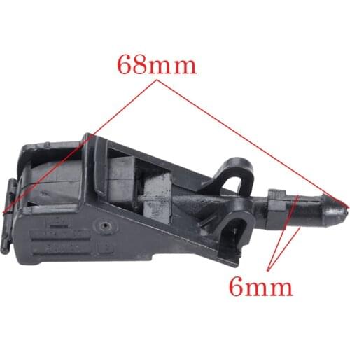 2Pcs Front Windshield Washer Jet Wiper Spray Nozzle For VW Golf Jatta Bora MK4 Passat B5 Polo 6RD955985 6E0955985B 6E0955985A