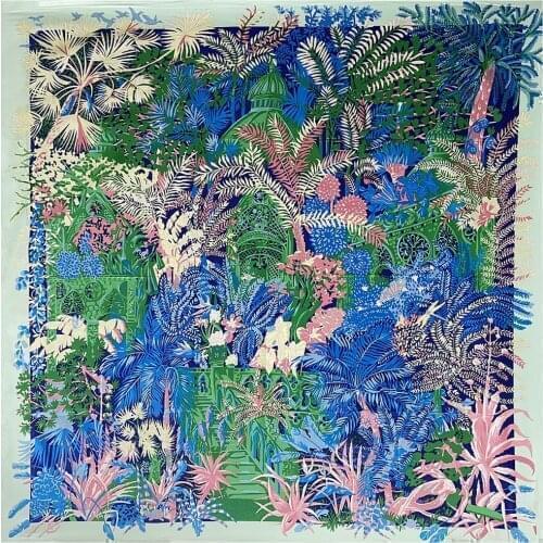 100% Silk Designer Scarf Shawl 130*130cm Twill Silk Scarf Women Silk Scarf Women Large 130cm Silk Scarf