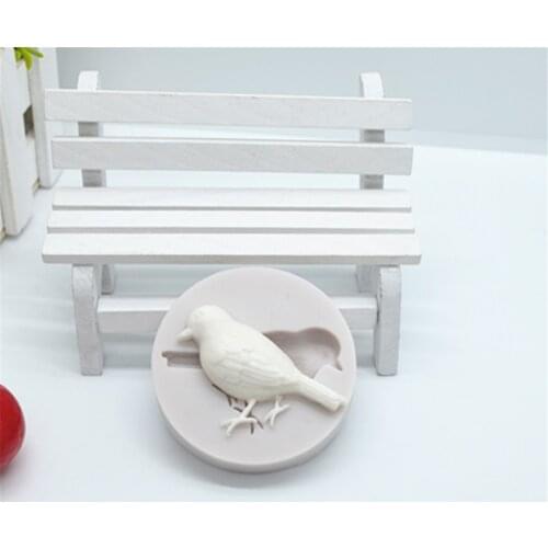 Lovely Bird Fondant Silicone Molds , Resin Molds Cake Tools, Cake Decorating Tools Pastry Kitchen Baking Accessories FM704