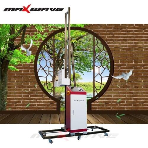 Factory price photo wall ceramic glass pvc background wall printer drawing room building decorate uv vertical printer manufactur