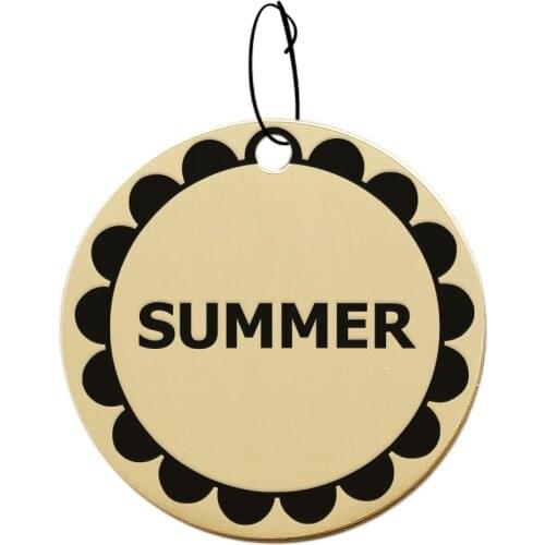 006 Dog Cat Id Tags Sun Flower Wreath Double Sided Laser Engraved on Pet Chain Collar Brass Stainless Steel Custom 4 Link Text