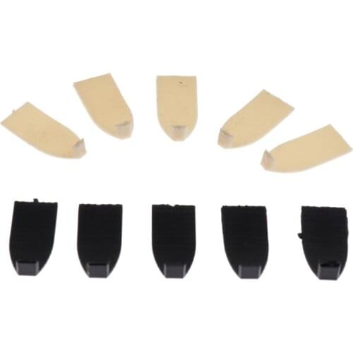 10 Pieces Violin Fittings Violin Bow Pad Box Holster Spare Parts