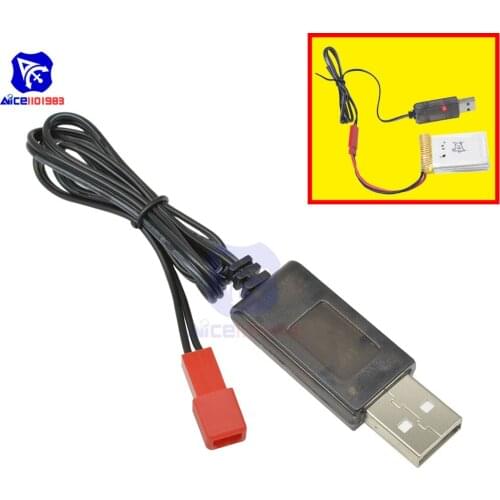 3.7V 500mA Output 1S Lipo Lithium Battery USB Cable Charger Red JST Female Head Diy Kit Electronic PCB Board Module