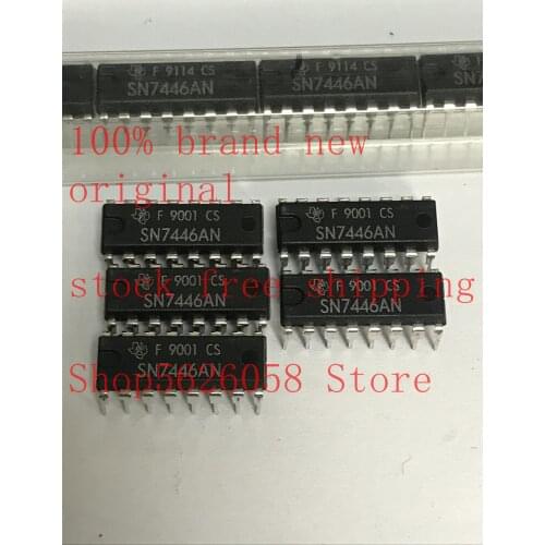 SN7446AN DIP16 100% new original 10PCS-500PCS/LOT STOCK