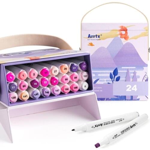 Arrtx Red Markers
