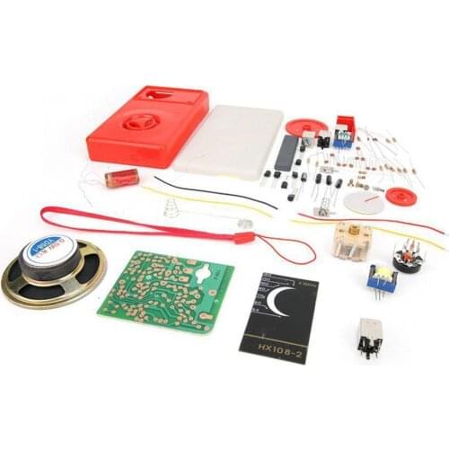 Wireless Electronic DIY Kit Seven Tube AM Radio Kit HX108-2 Seven Tube Radio Electronic Production Parts/kit