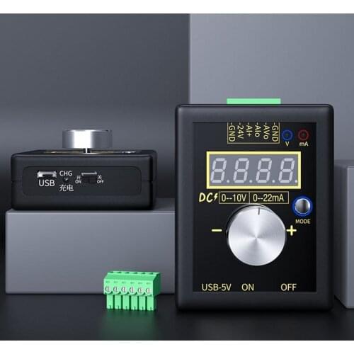 Digital 4-20mA 0-10V Voltage Signal Generator 0-20mA Current Transmitter Professional Electronic Measuring Instruments
