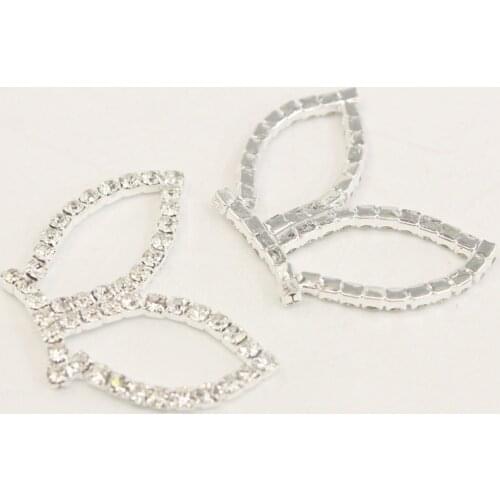 Diancan Rhinestone Button New Rabbit Style Flatback Plating Embellishments Diy Happy Birthday Decoration Buttons Applique 5pcs