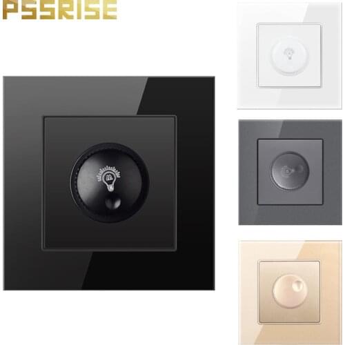 G11 Home Light Switch SCR Regulator Light Bulb Lamp Dimmer Interruptor 16A 15~500W Black/White/Gold/Gray