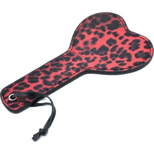 Flirt Slave Game for Couple Zweep Sex Toys Leopard Kajdanki Spank Whips Paddle Bdsm Bondage Restraints Adult Latigo Sexual