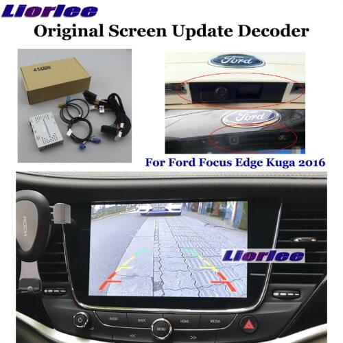 HD Reversing Parking Camera For Ford Focus Edge Kuga MK3 MK4 2016-2020 Front Rear View Backup CAM Decoder Accessories