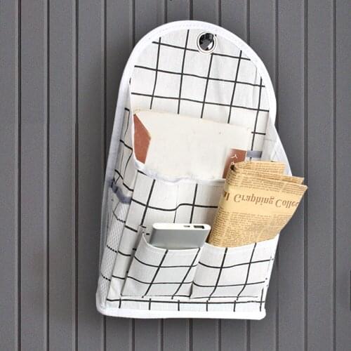 Pocket Storage Bag Sundries Storage Bag Hanging Wall Pouch Fabric Storage Bag Hanging Organizer Hang Cosmetics Toys Organizer