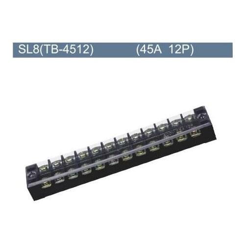 TB panel mounted terminal Blocks TB-4512 45A 12P