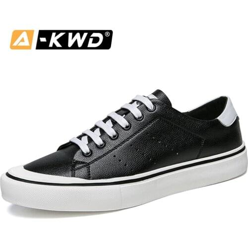 Casual Sneaker Men Breathable Mans Shoes Mens Leather Shoes Heren Schoenen Leer Fashion Luxury Men Shoes Low Top Male Footwear