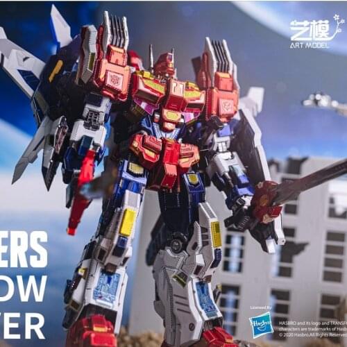 MMZ MODEL MU 3D Metal Puzzle YM -L048 IDW VER Star saber Robot Model kits DIY Assemble model Toys for Children